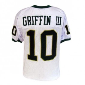 Youth Baylor Bears #10 Robert Griffin III White Football Jersey