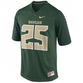 Youth Baylor Bears #25 Lache Seastrunk Green Football Jersey