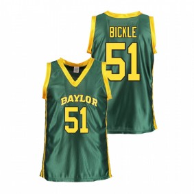 Women's Baylor Bears College Basketball #51 Green Caitlyn Bickle Replica Jersey