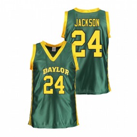 Women's Baylor Bears College Basketball #24 Green Chloe Jackson Replica Jersey